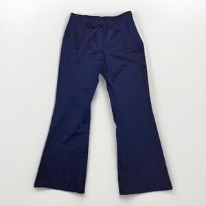 Tory Sport Navy Pull-On Flare Leg Pants Women’s XL Athletic Stretch Comfort